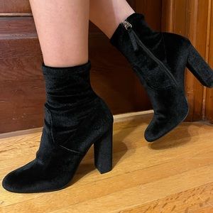 Velvet Steve Madden Sock Boots